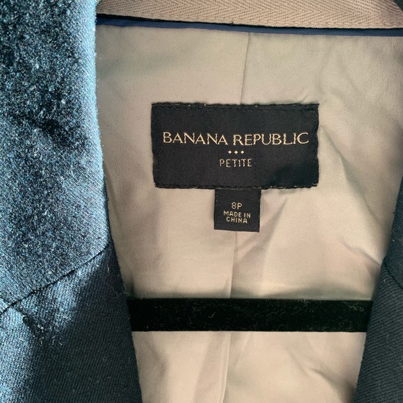 Navy Banana Republic Blazer - Picture 2 of 3